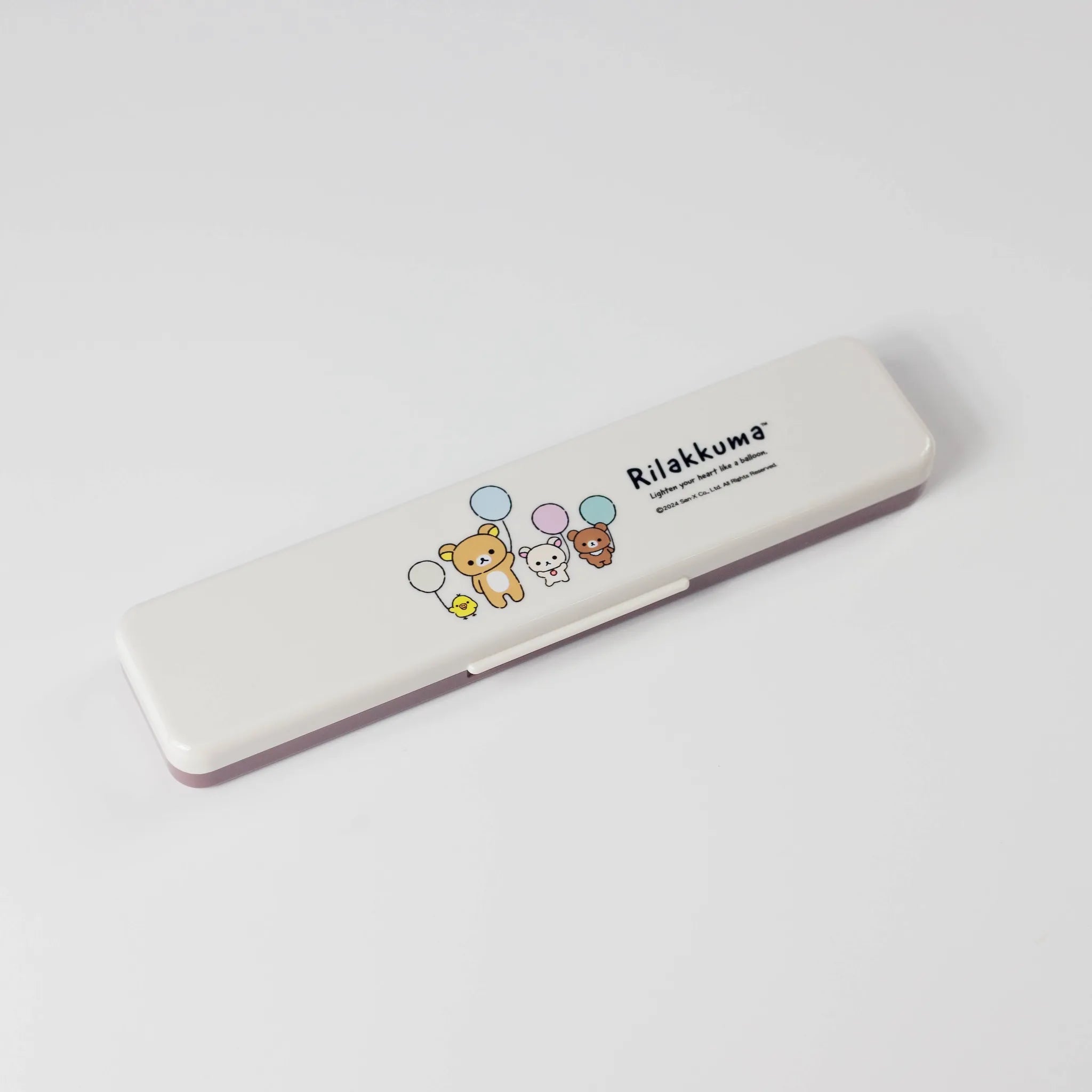 Juego de palillos y cuchara de Rilakkuma