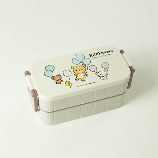 Rirakkuma zweistöckige Bento-Box | 600 ml