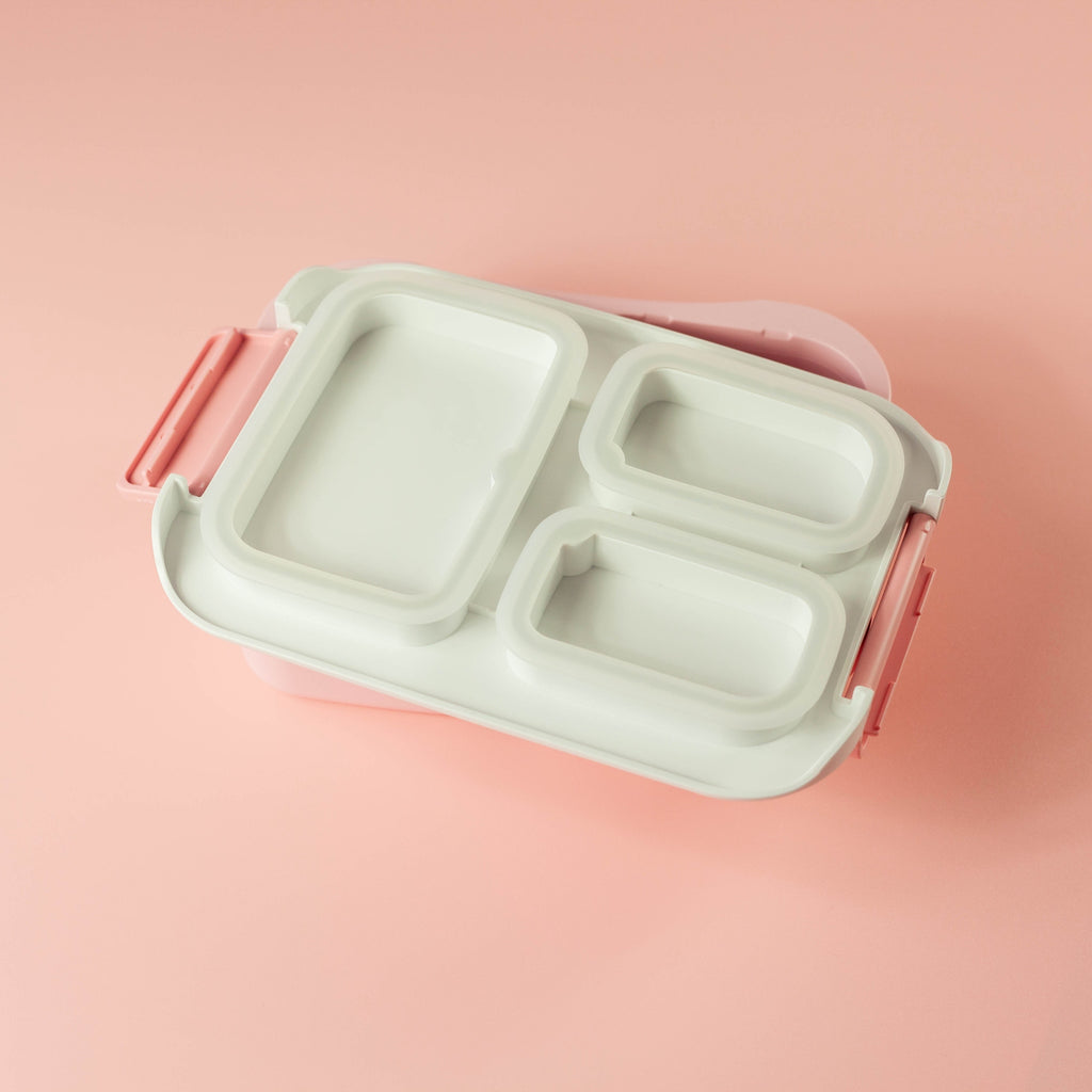 Hello Kitty One-Tier Shikiri Bento Box | Water Colors (900ml)