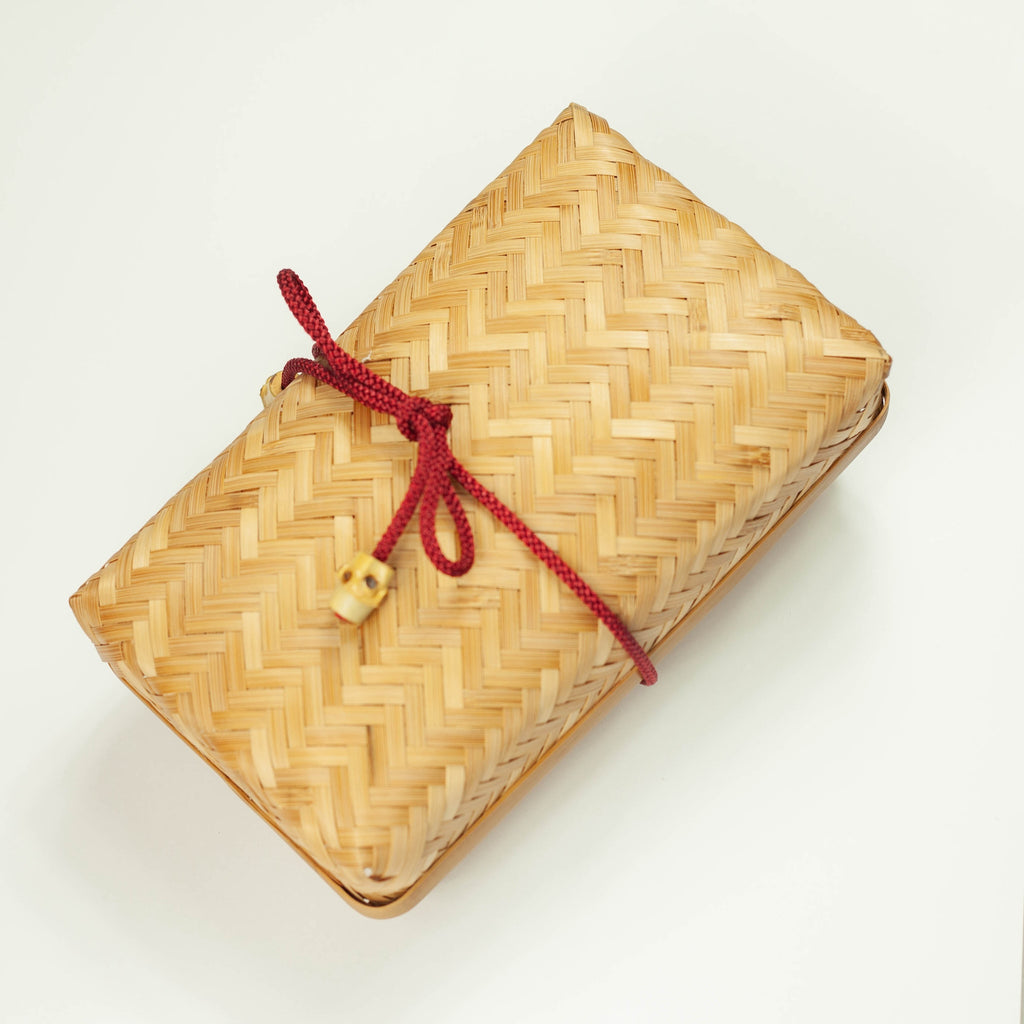 Bento-Box aus gewebtem Bambus