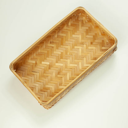 Woven Bamboo Bento Box