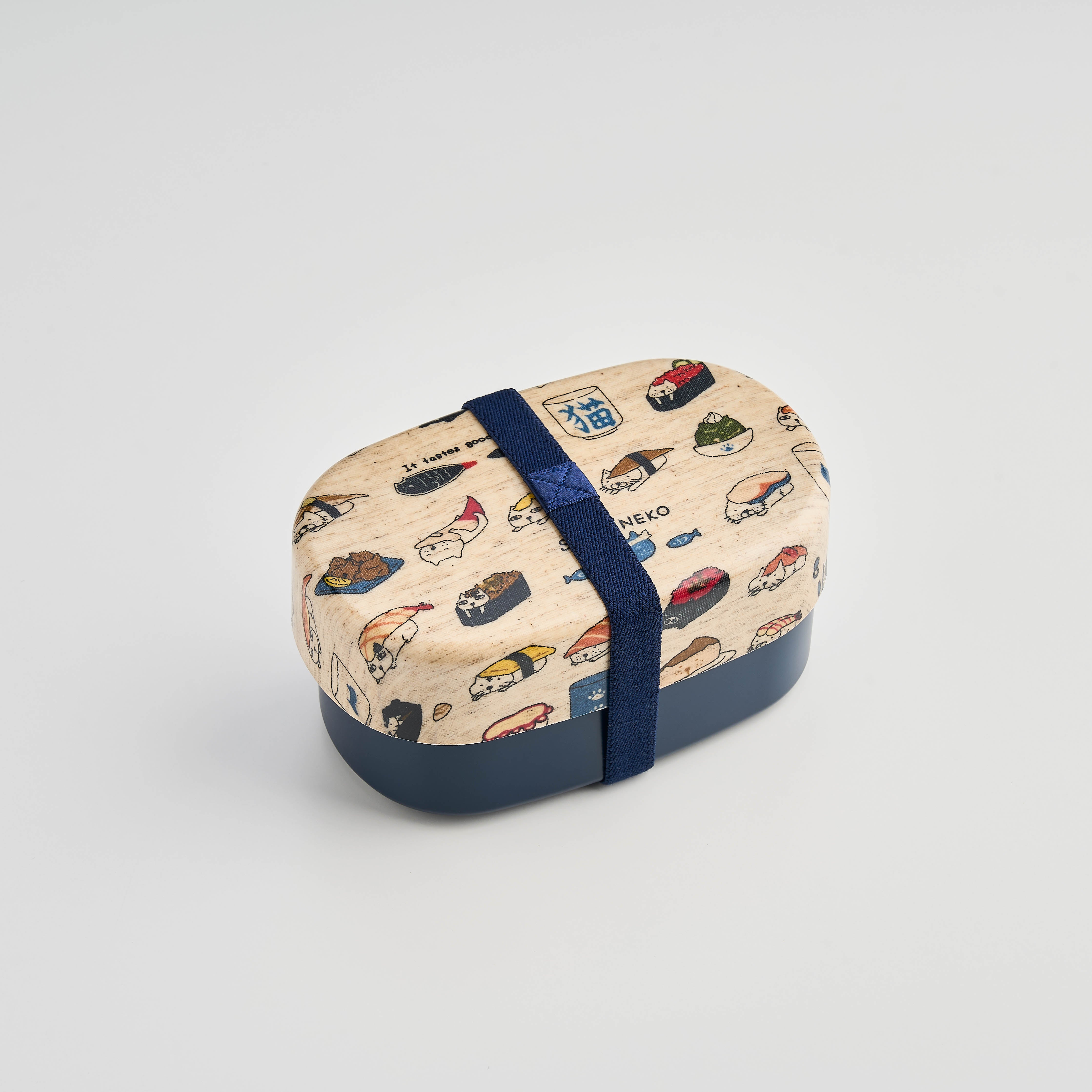 Original Two Tier Bento Box | Sushi Neko (570mL) – Bento&co