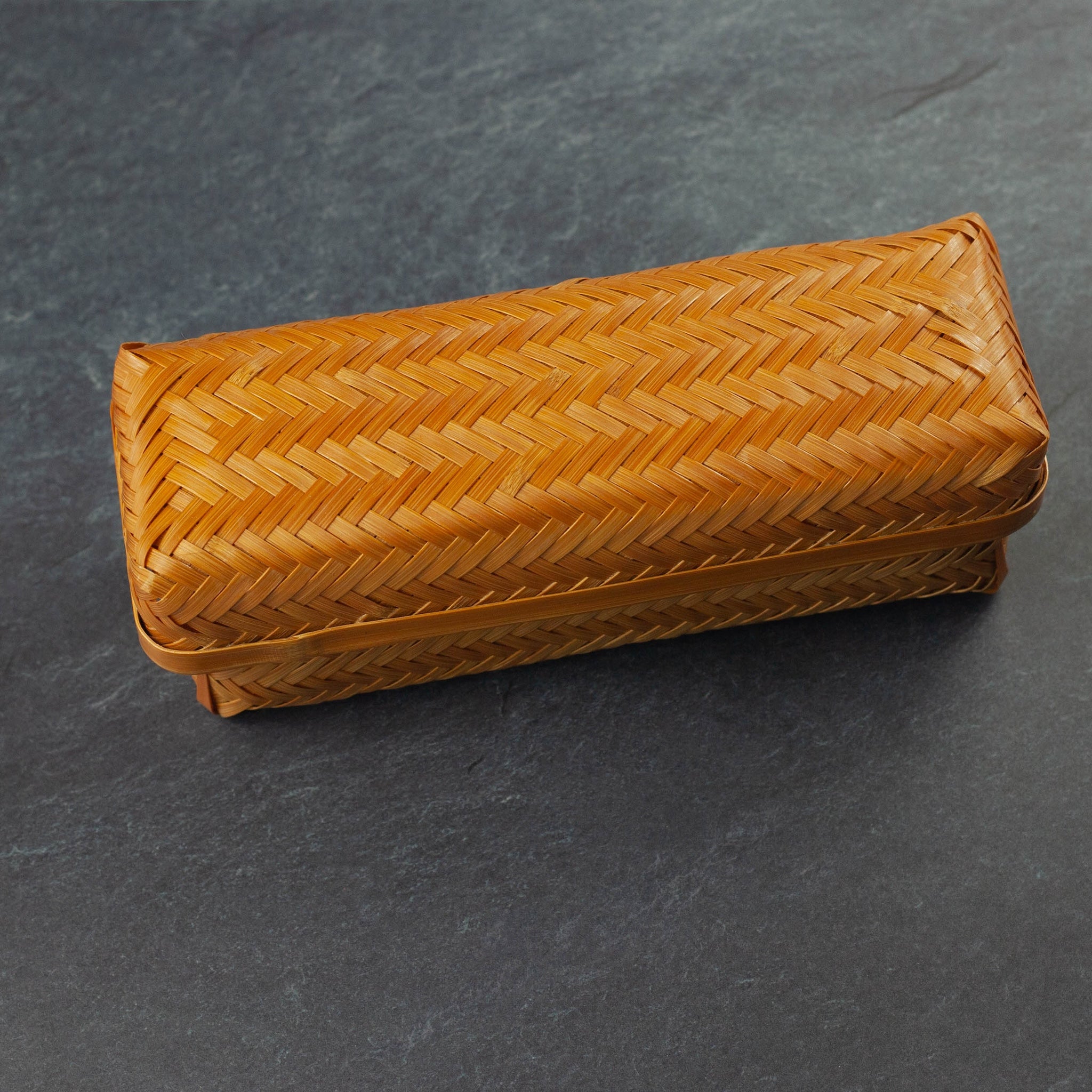 Woven Bamboo Bento Box | Long (580mL)