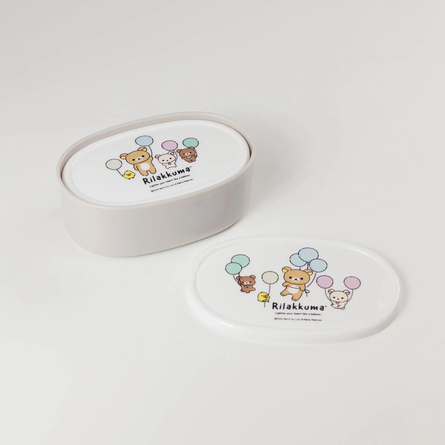 Rilakkuma Three-Piece Bento Box Set