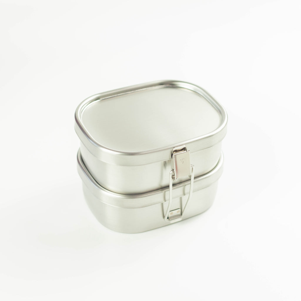 Zen 04 - Stainless Steel Two Tier Bento (720mL)