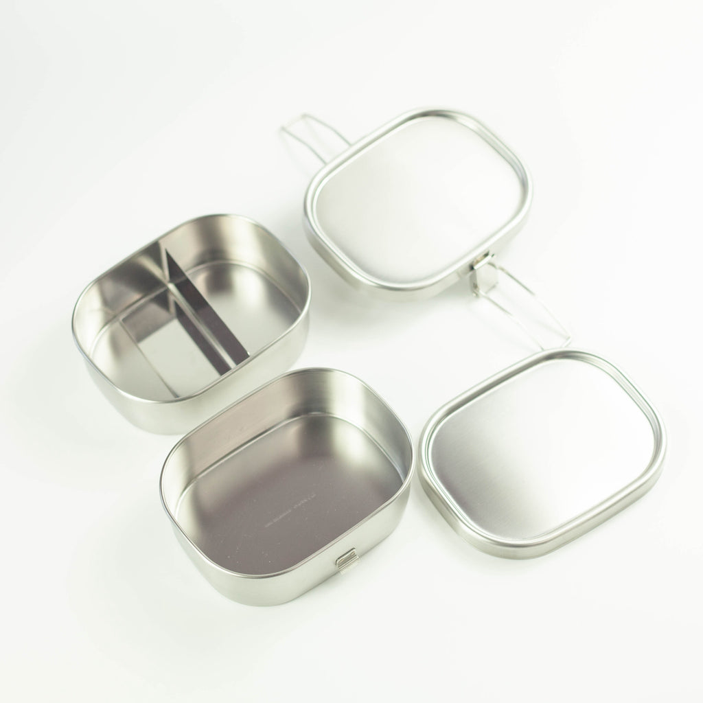 Zen 04 - Stainless Steel Two Tier Bento (720mL)