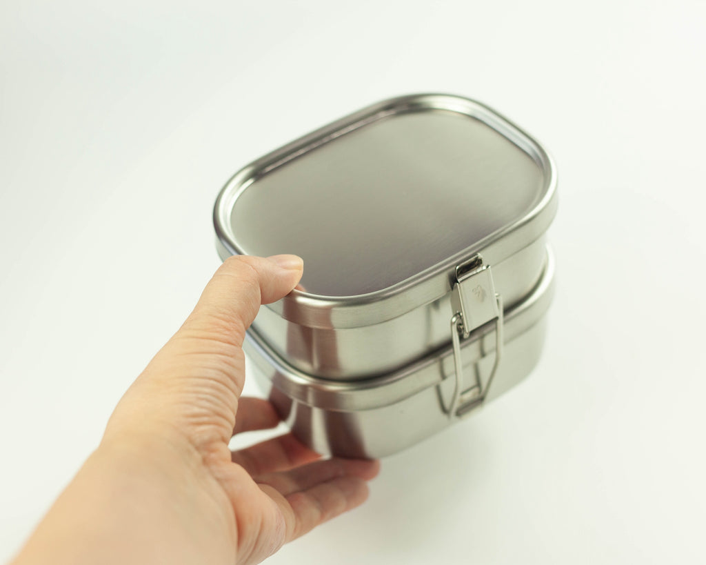 Zen 04 - Stainless Steel Two Tier Bento (720mL)