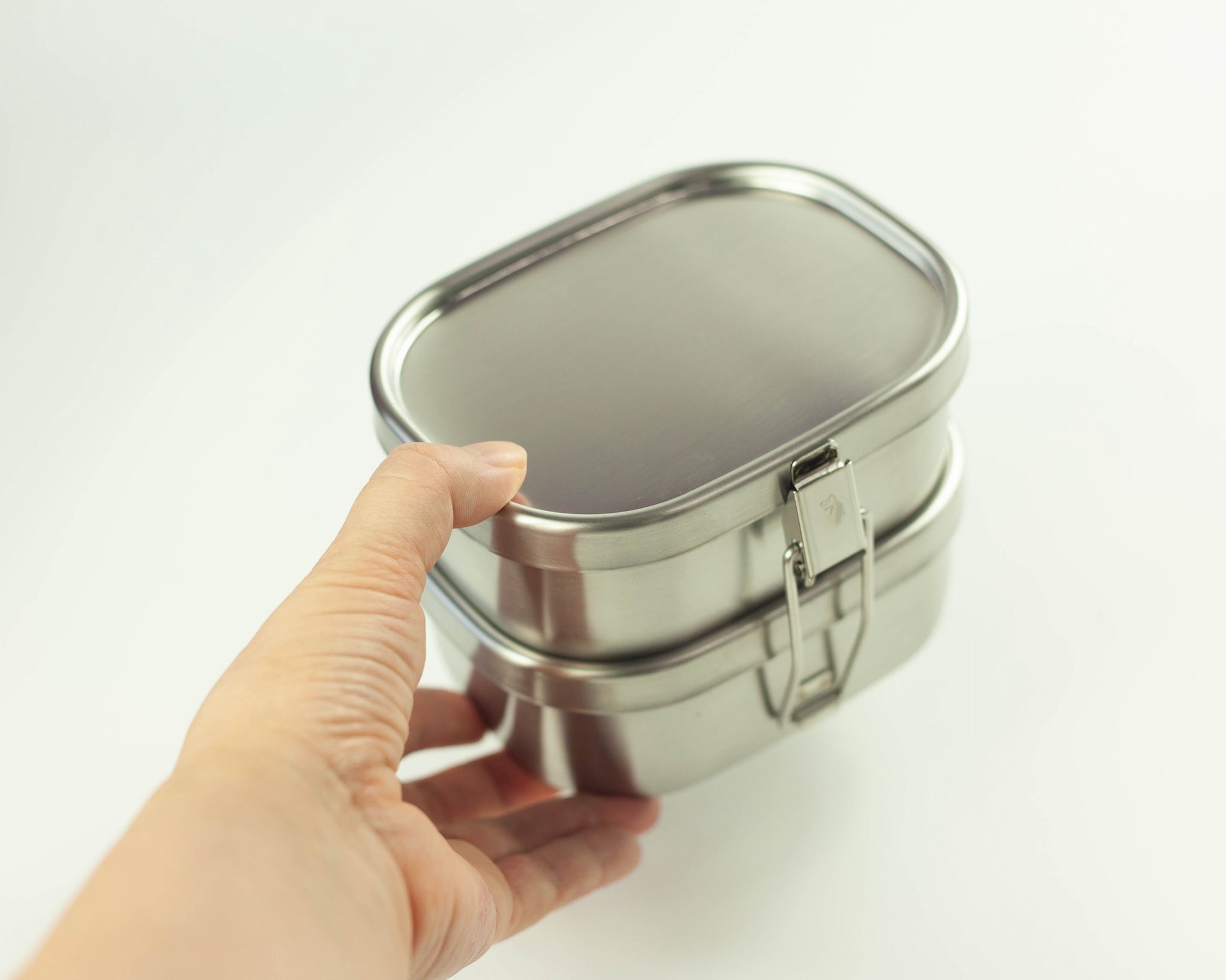 Zen 04 - Stainless Steel Two Tier Bento (720mL)