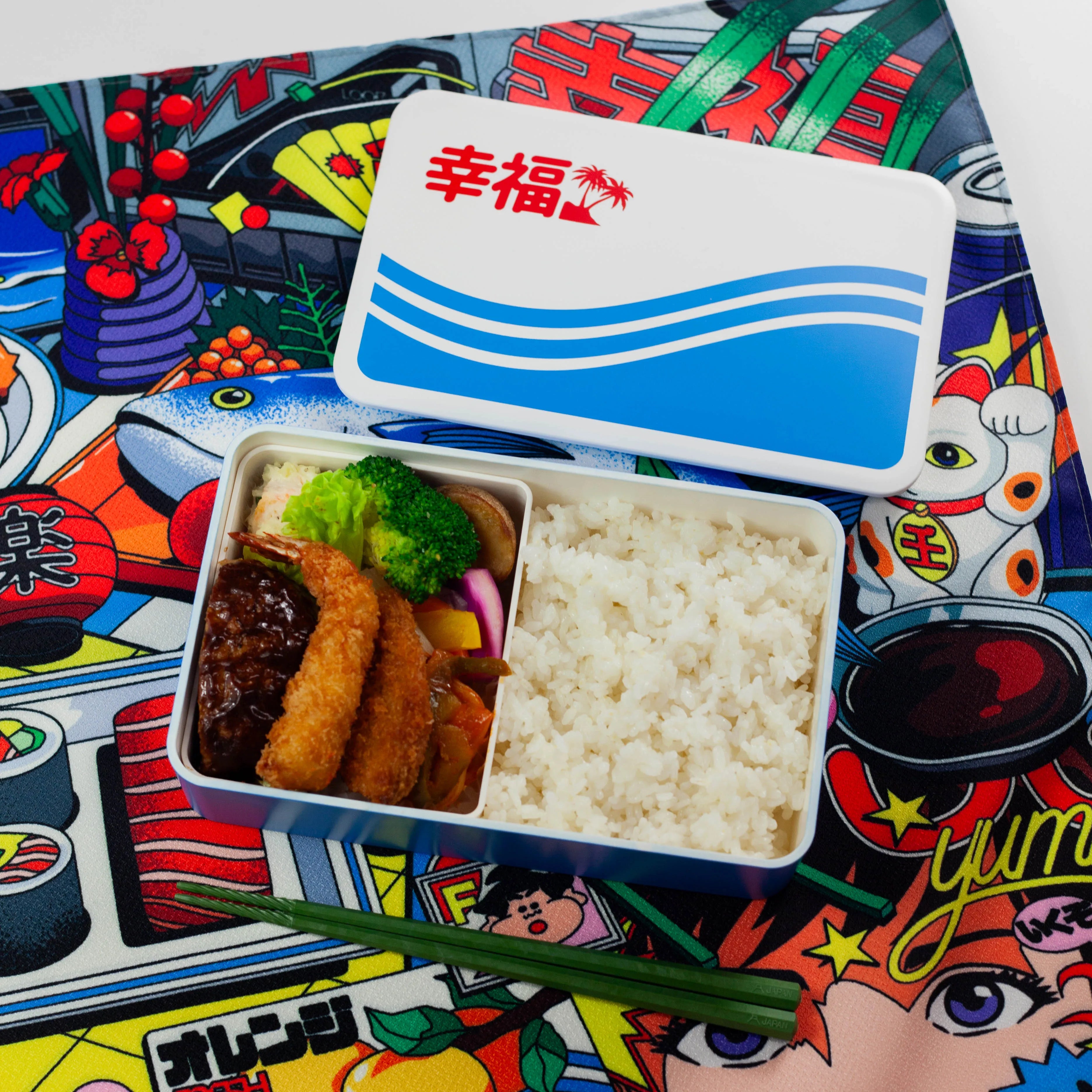 Caja bento City Pop