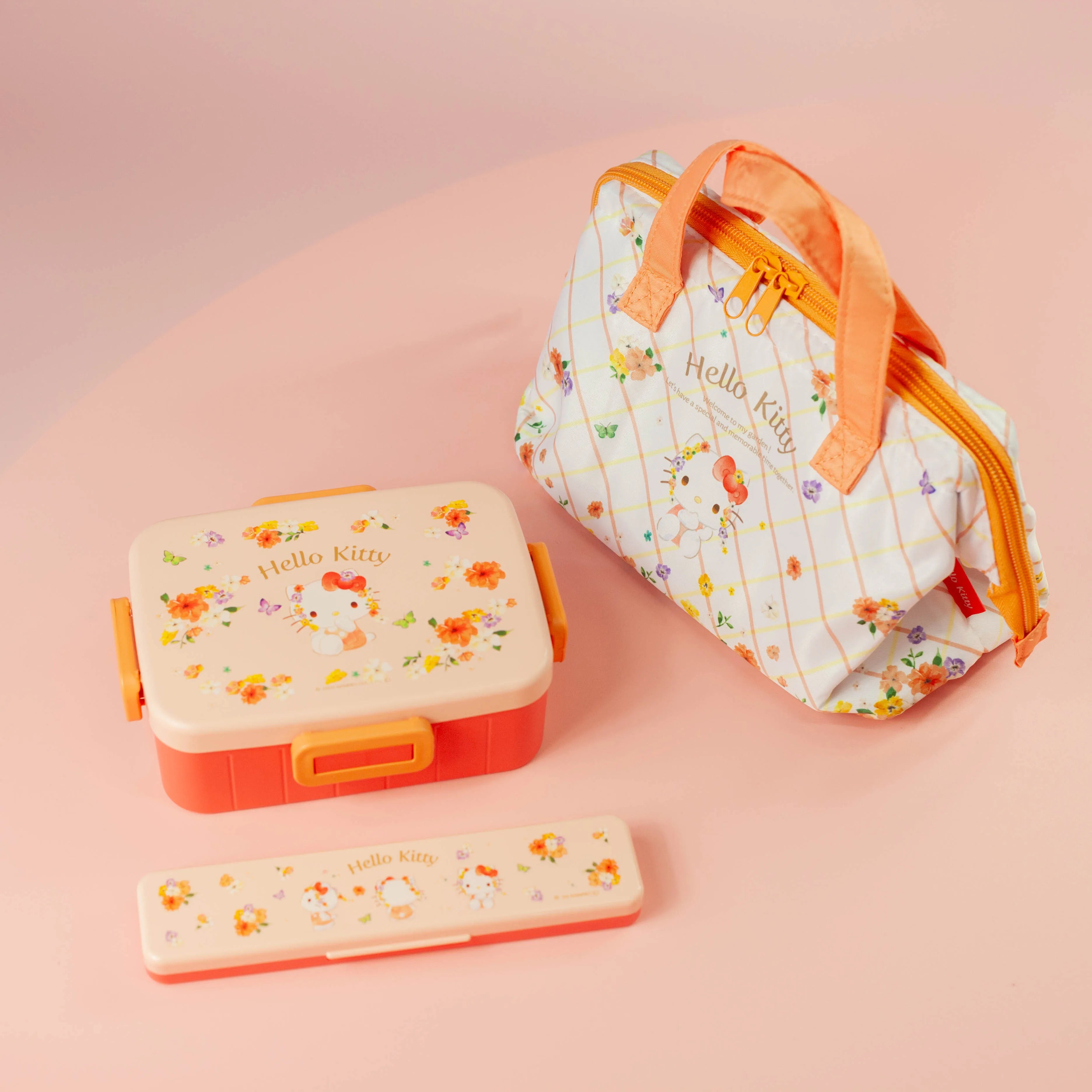Set de Cubiertos Hello Kitty Tonos Pastel