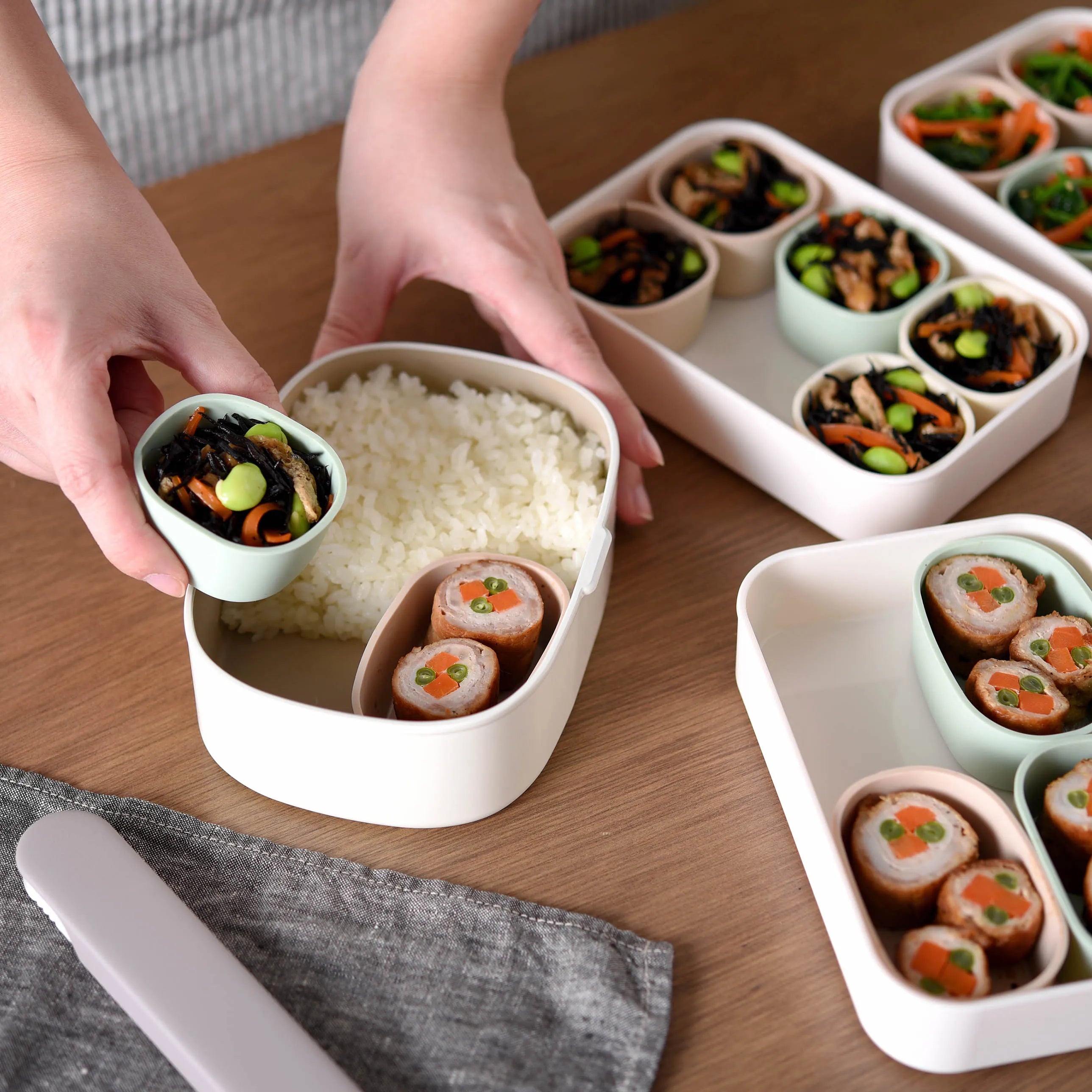 Marumi Silicone Cup Set (Rectangle)