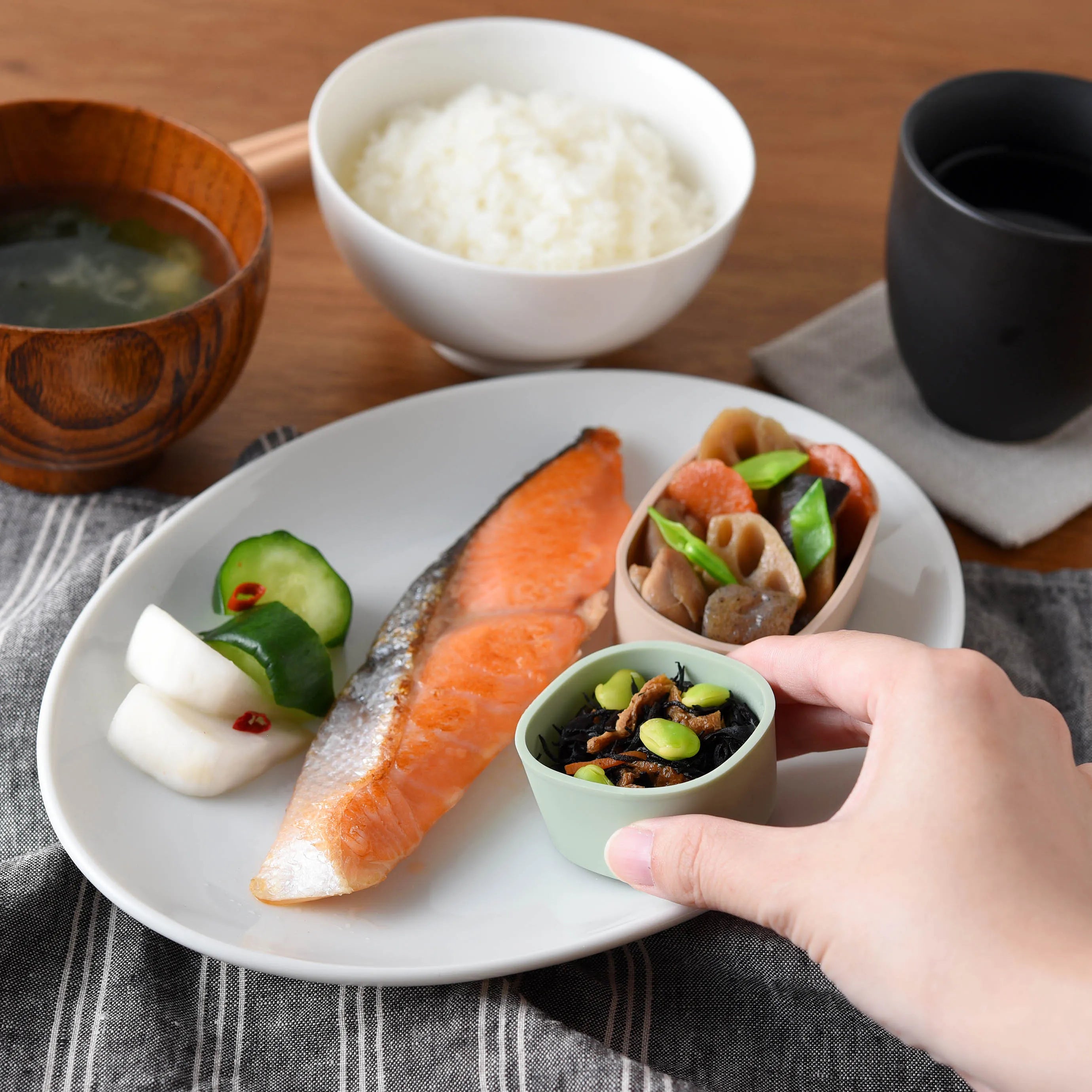 Marumi Silicone Cup Set (Rectangle)