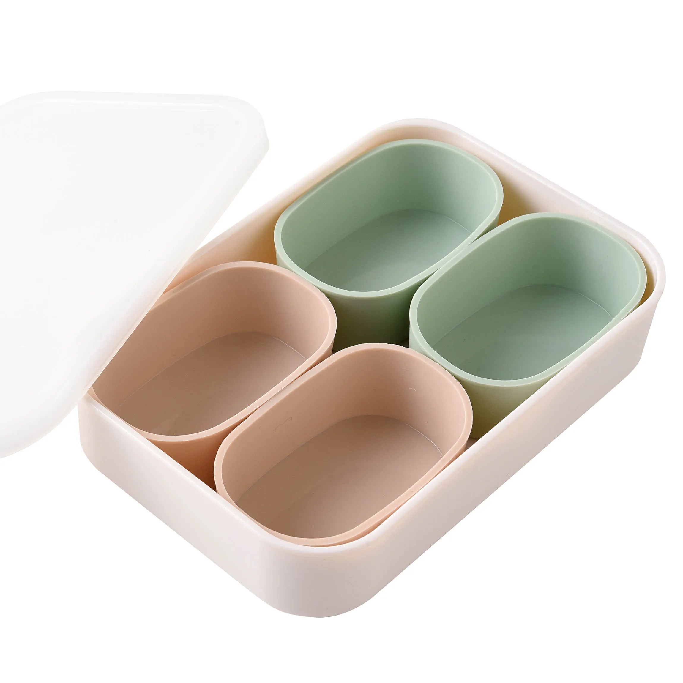 Marumi Silicone Cup Set (Rectangle)