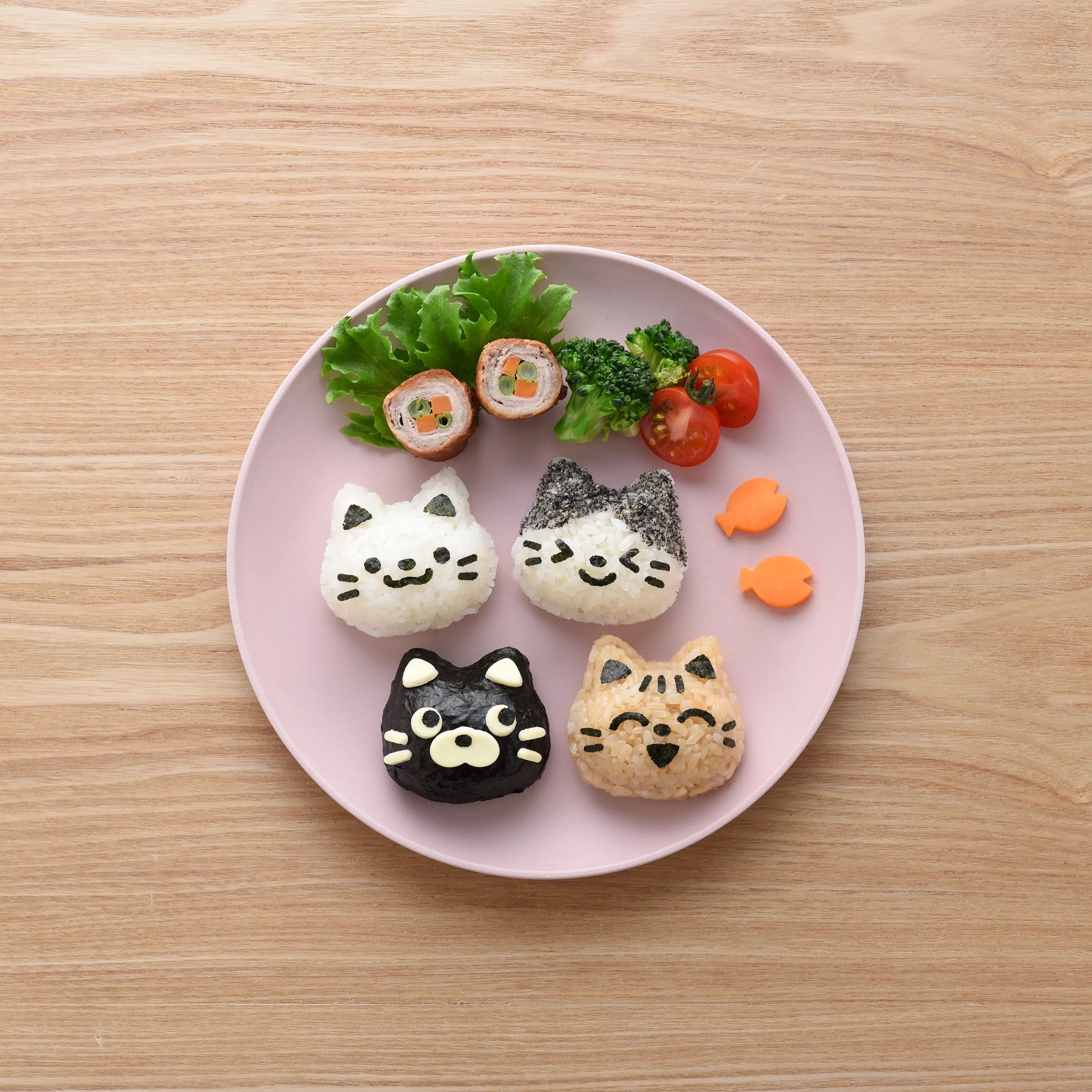 Conjunto Neko Kao Onigiri