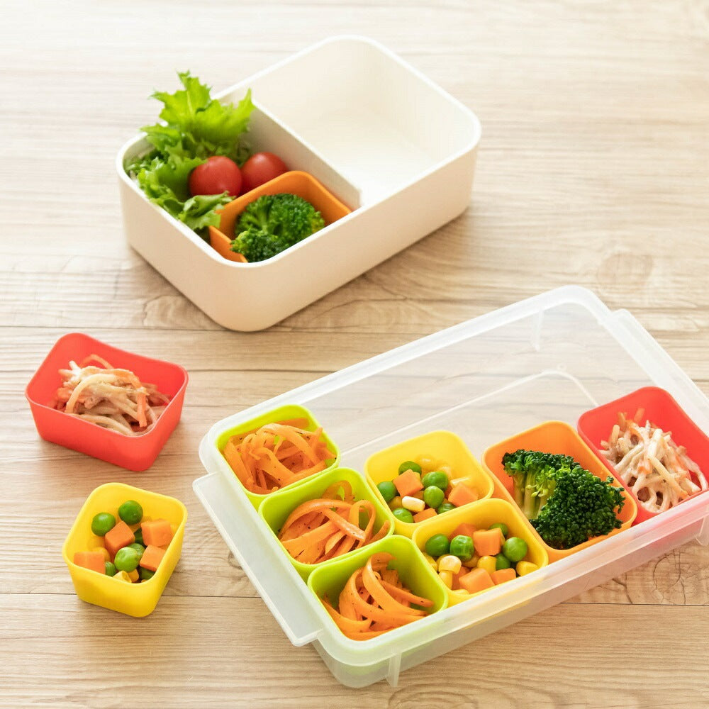 Silicone Divider Cup Set | Rectangle