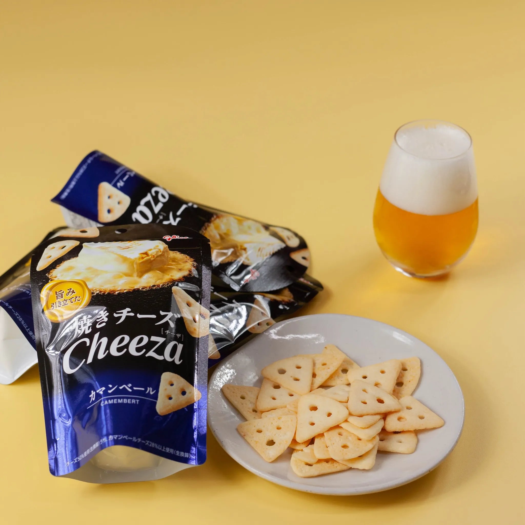 Galletas de queso Camembert Cheeza (32 g)