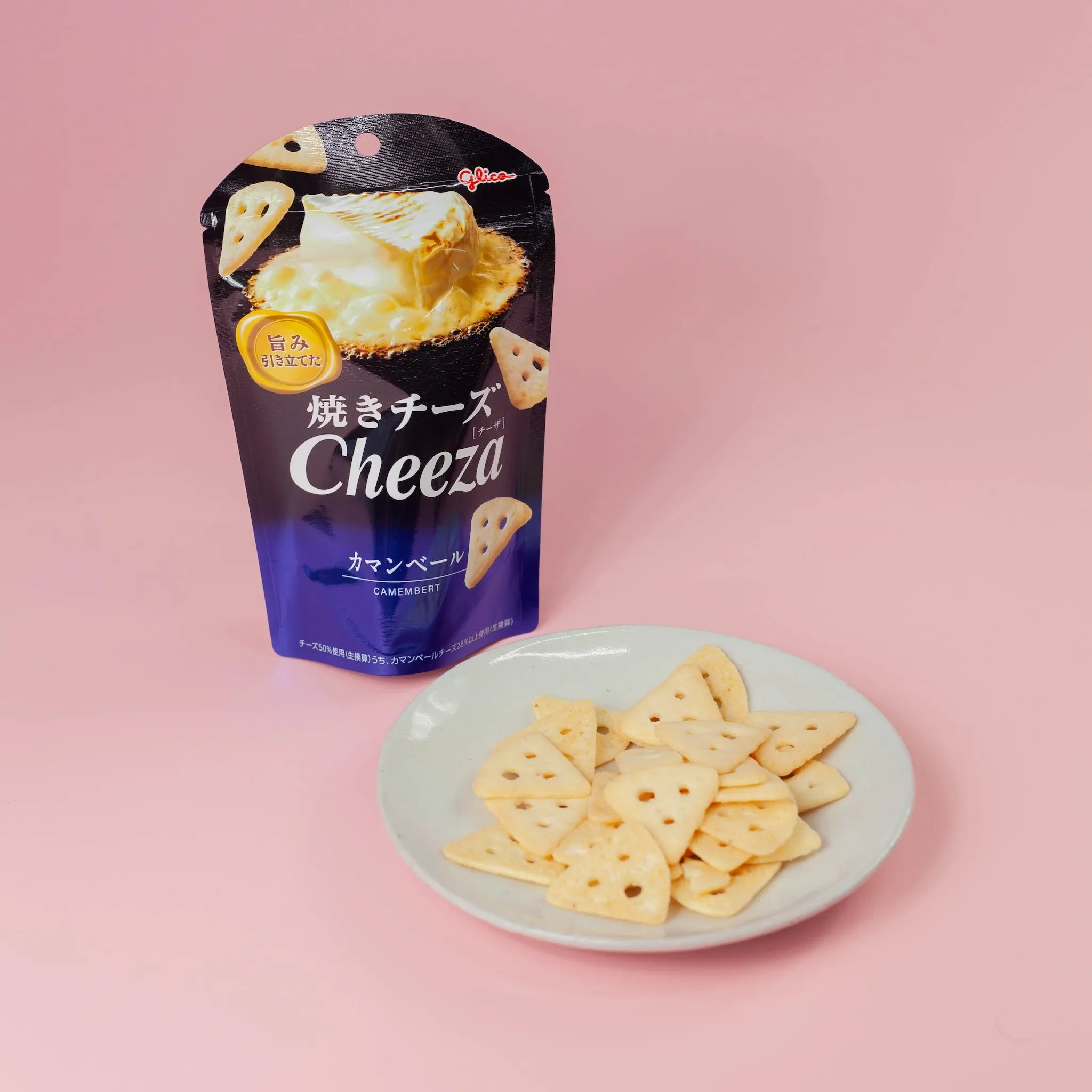 Galletas de queso Camembert Cheeza (32 g)