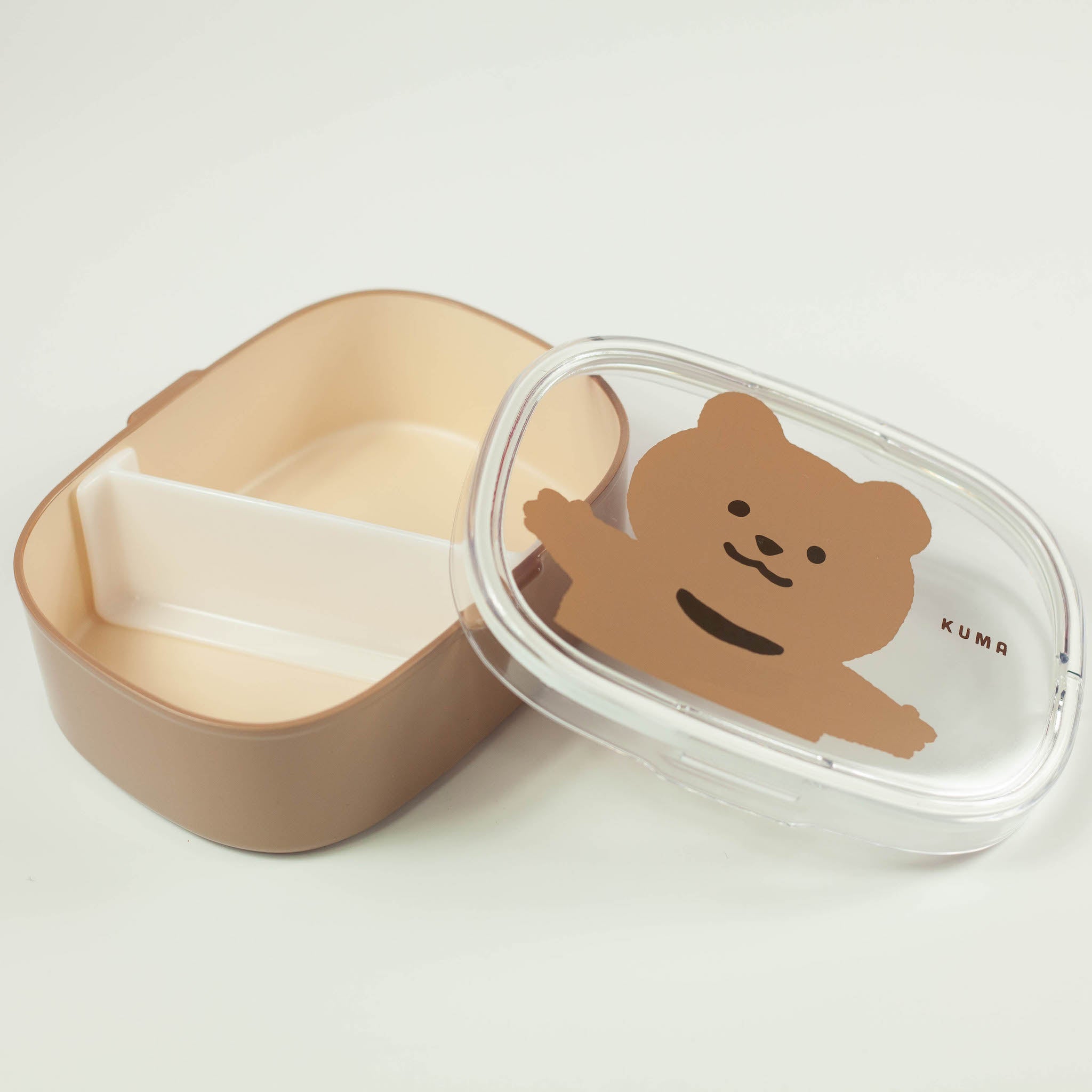 Animal Friends Bento Box 600mL Kuma Bear Bento co animal-friends-bento-box-600ml-kuma-bear-bento-co