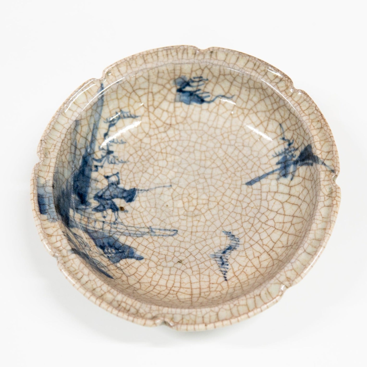 Edo Era (1860) Hibiyaki Plate