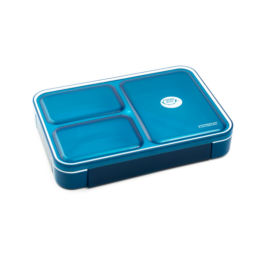Sumikkogurashi Stackable Round Bento Lunch Box - Blue - San-X