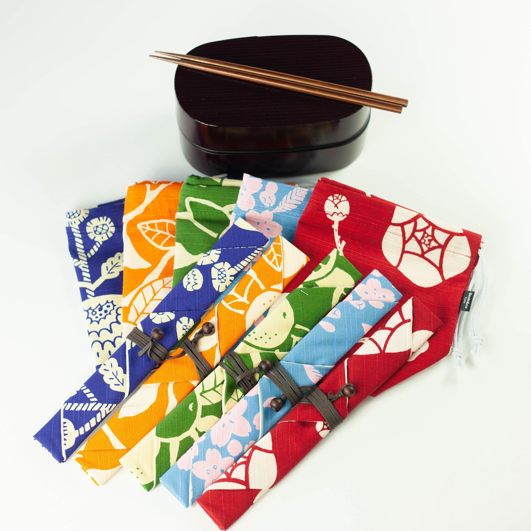 Originales Furoshiki-Bento-Paket