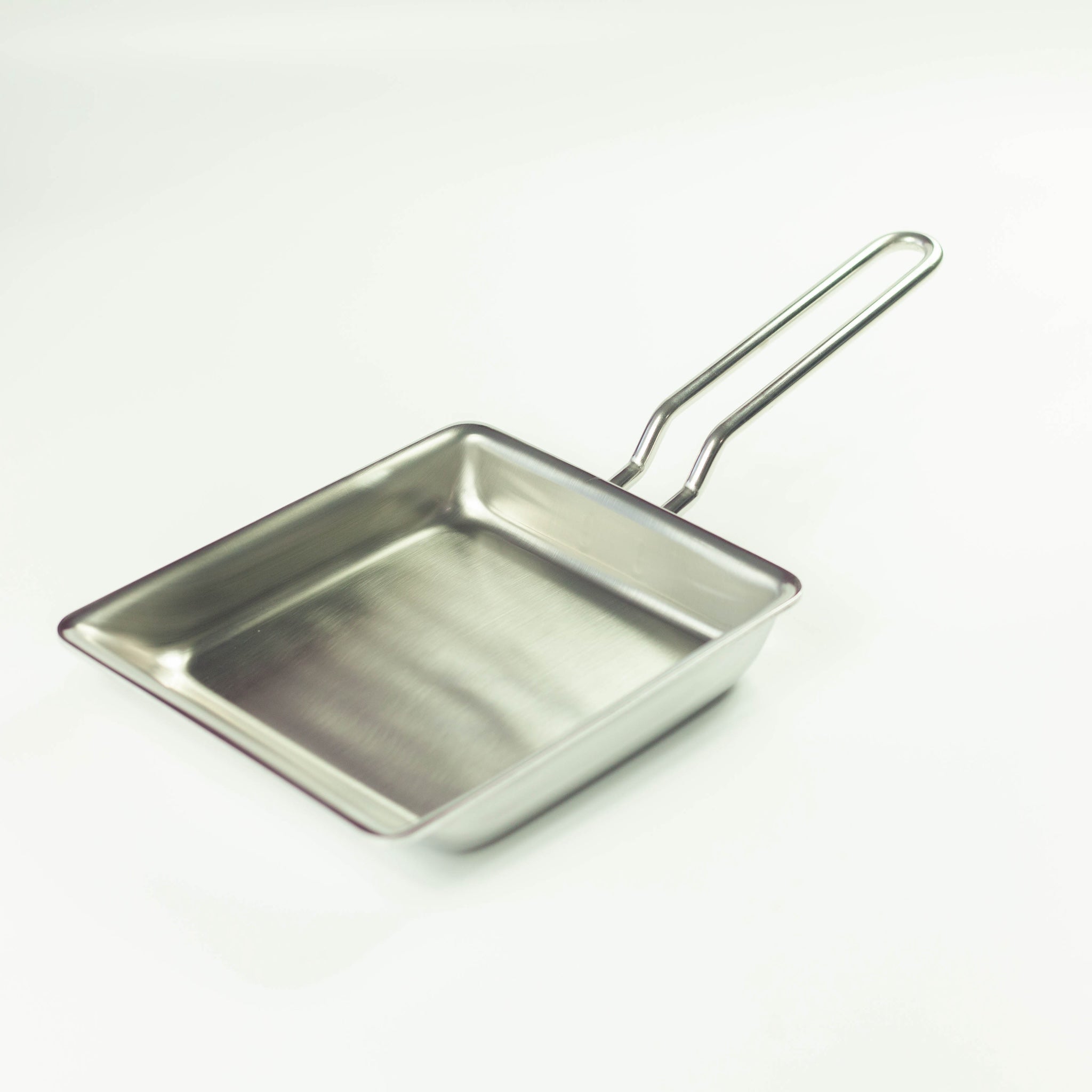 Stainless Steel Square Frying Pan (15x15cm)