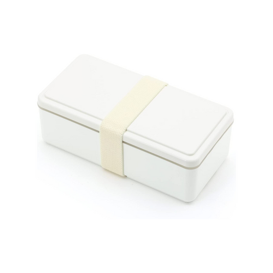 Caja Bento rectangular Gel-Cool | Blanca Leche (500mL)