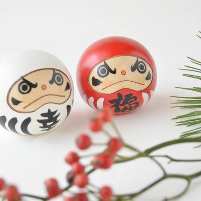 Kokeshi Wood Doll | Happiness Daruma