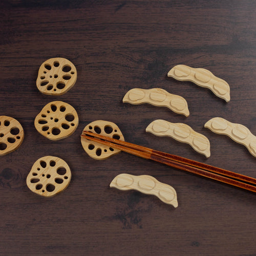 Reposa palillos de bambú