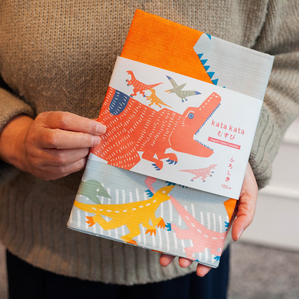 Kata Kata Furoshiki 100cm | Dinosaurier