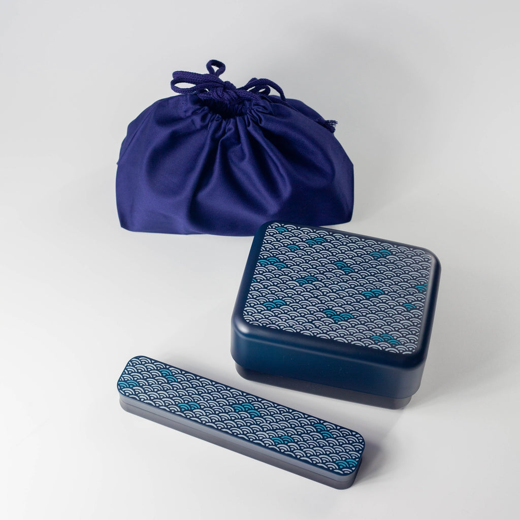 Paquete de bento Nami del océano azul