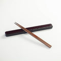 Ajiro Rectangle Chopsticks Set Large | Dark Brown 22.5cm
