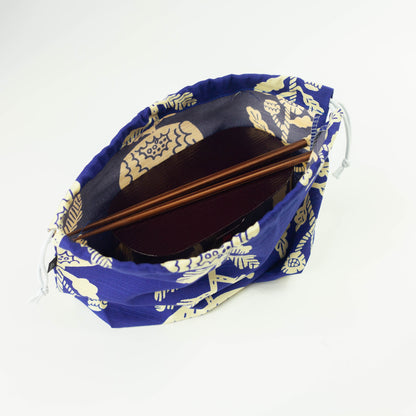 Paquete Bento original | Crisantemo Azul