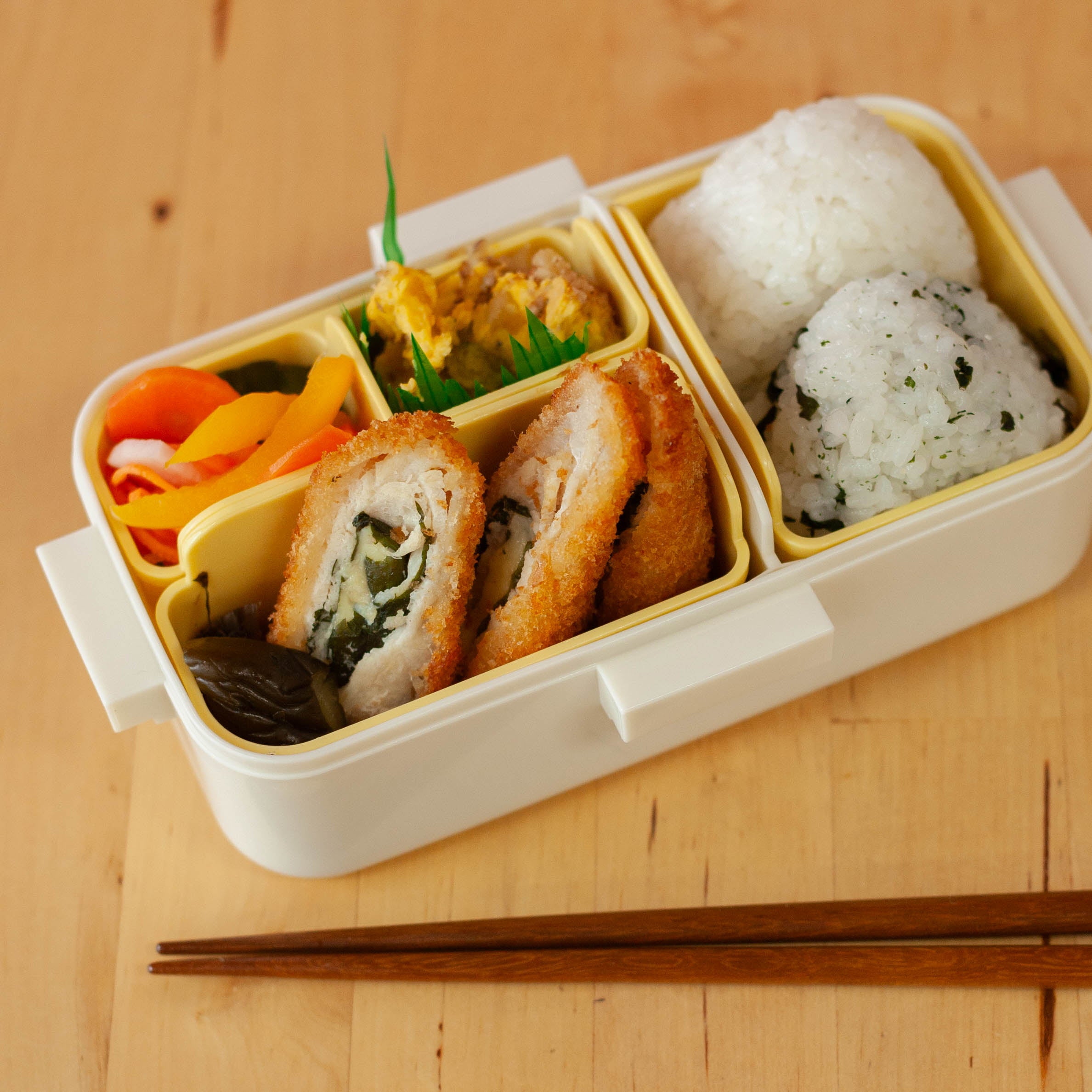 Caja bento delgada Shikiri | 530ml