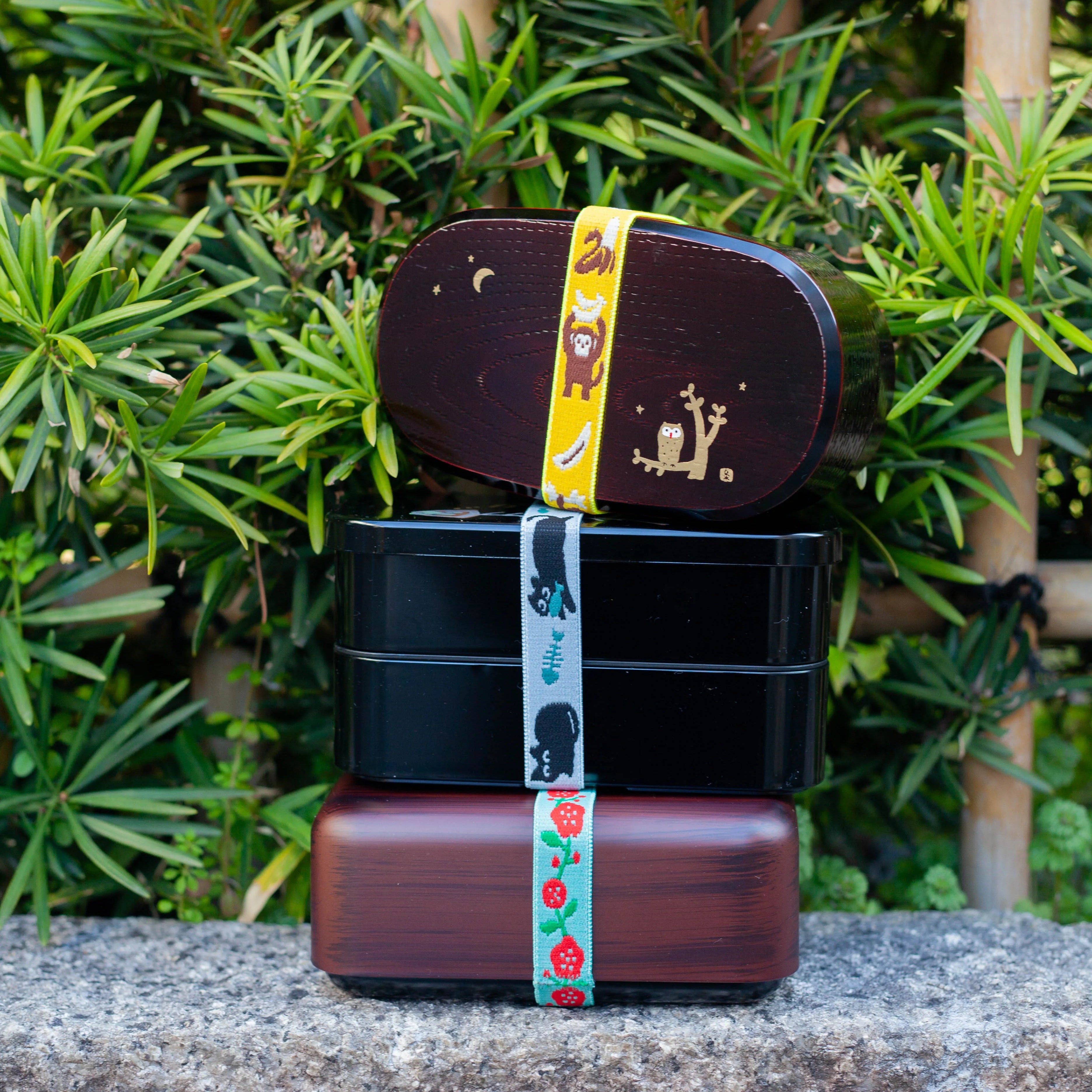 Lunch Band Musubi | 27 cm Saru & Banana