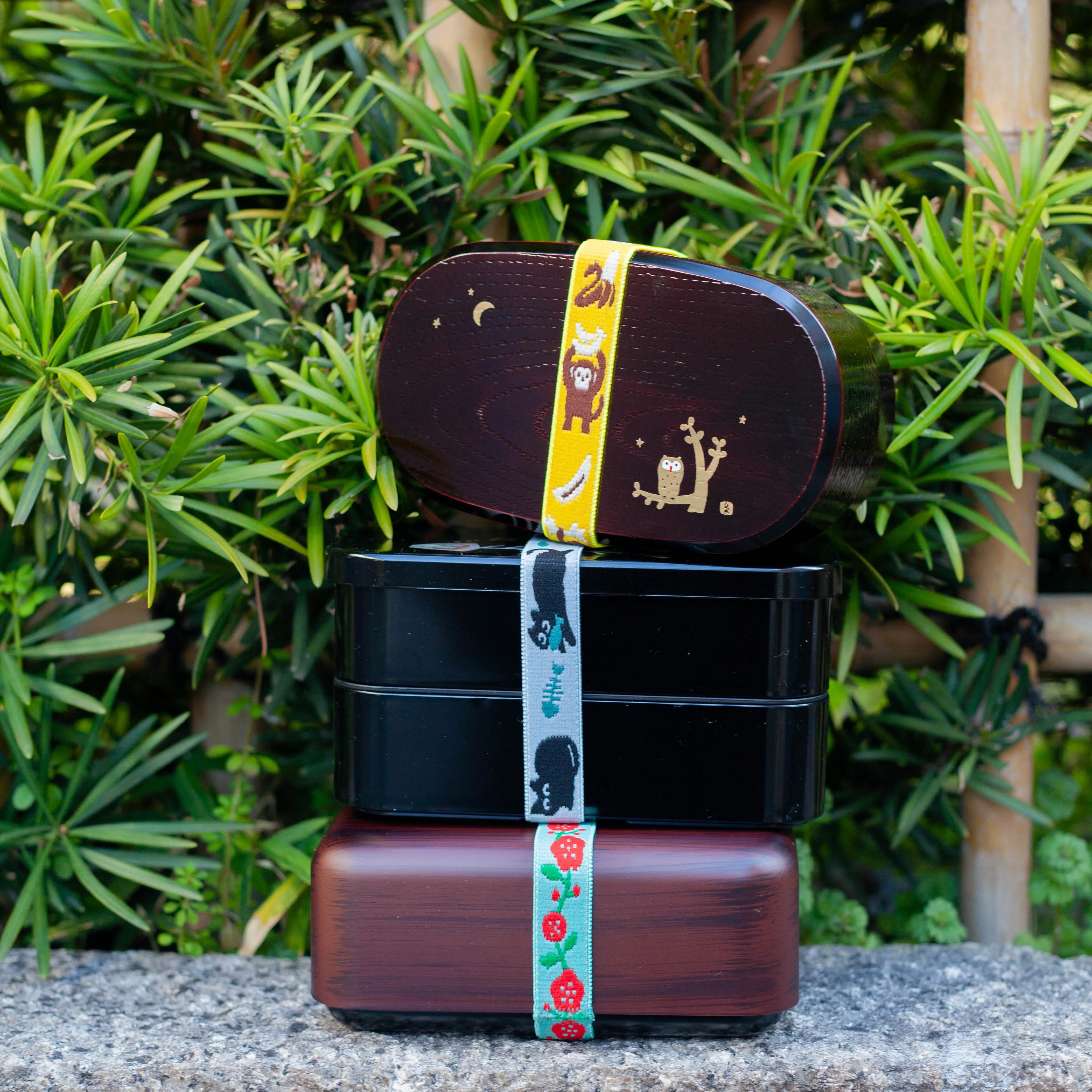 Lunch Band Musubi | 27 cm Neko & Sakana