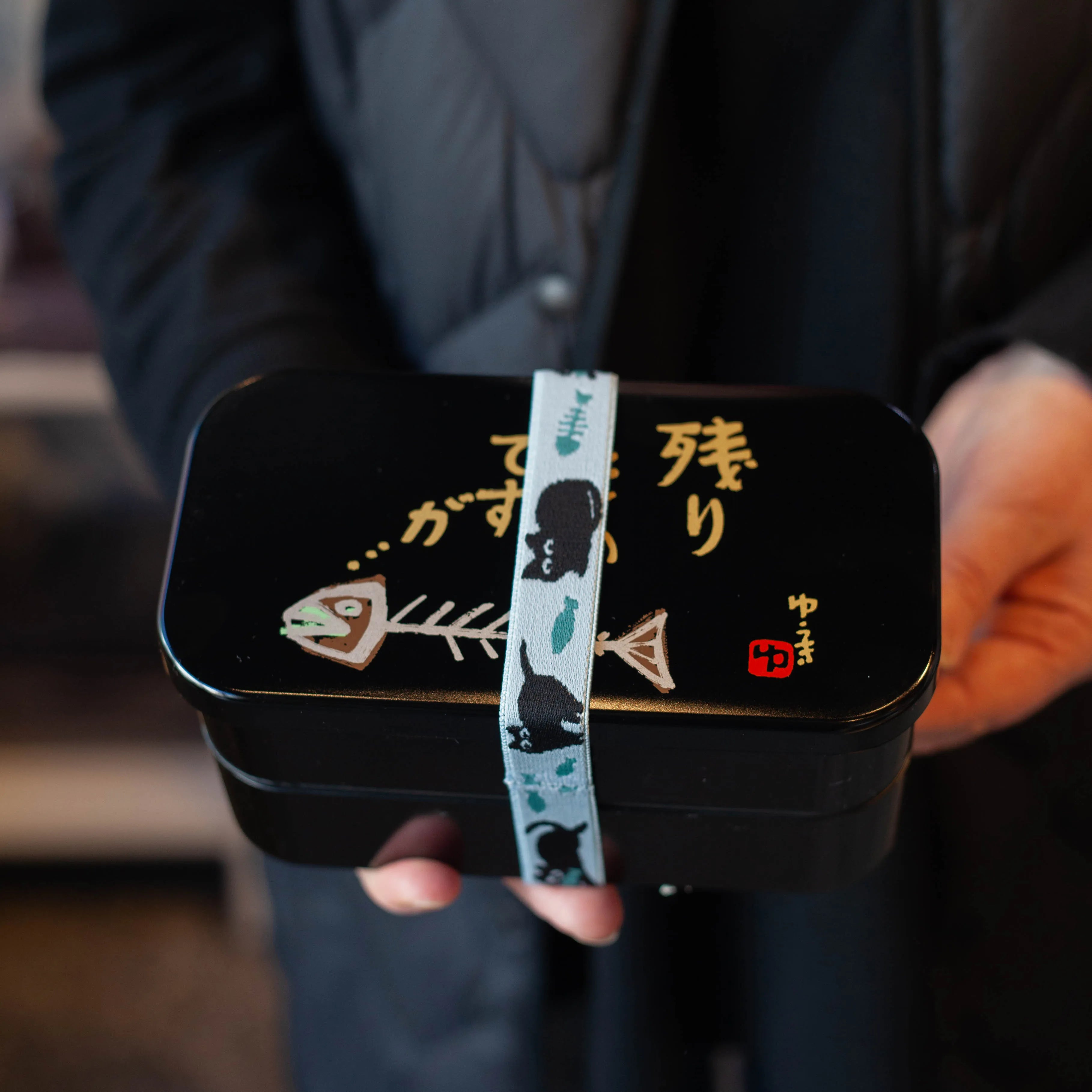 Lunch Band Musubi | 27 cm Neko & Sakana