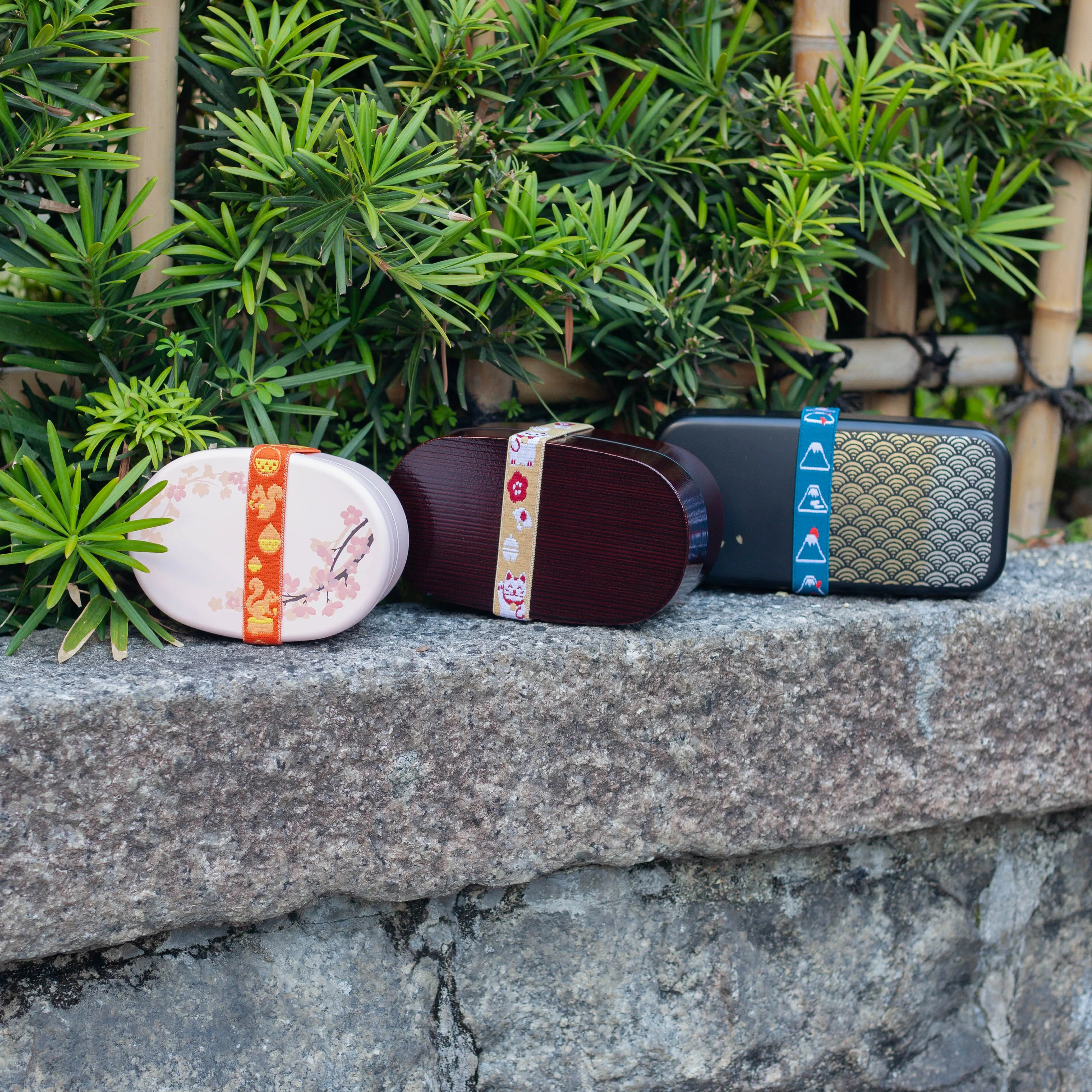 Banda de almuerzo Musubi | Maneki-Neko de 27cm