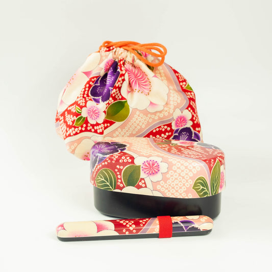 Two Tier Bento Bundle | Kimono Pink 830ml