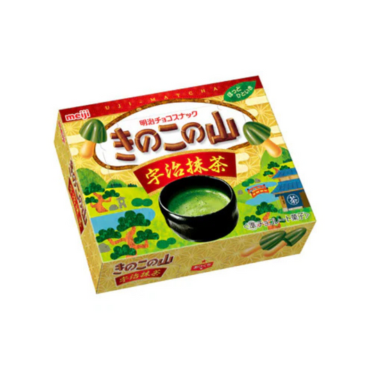 Kinoko Matcha Chocolate Biscuits