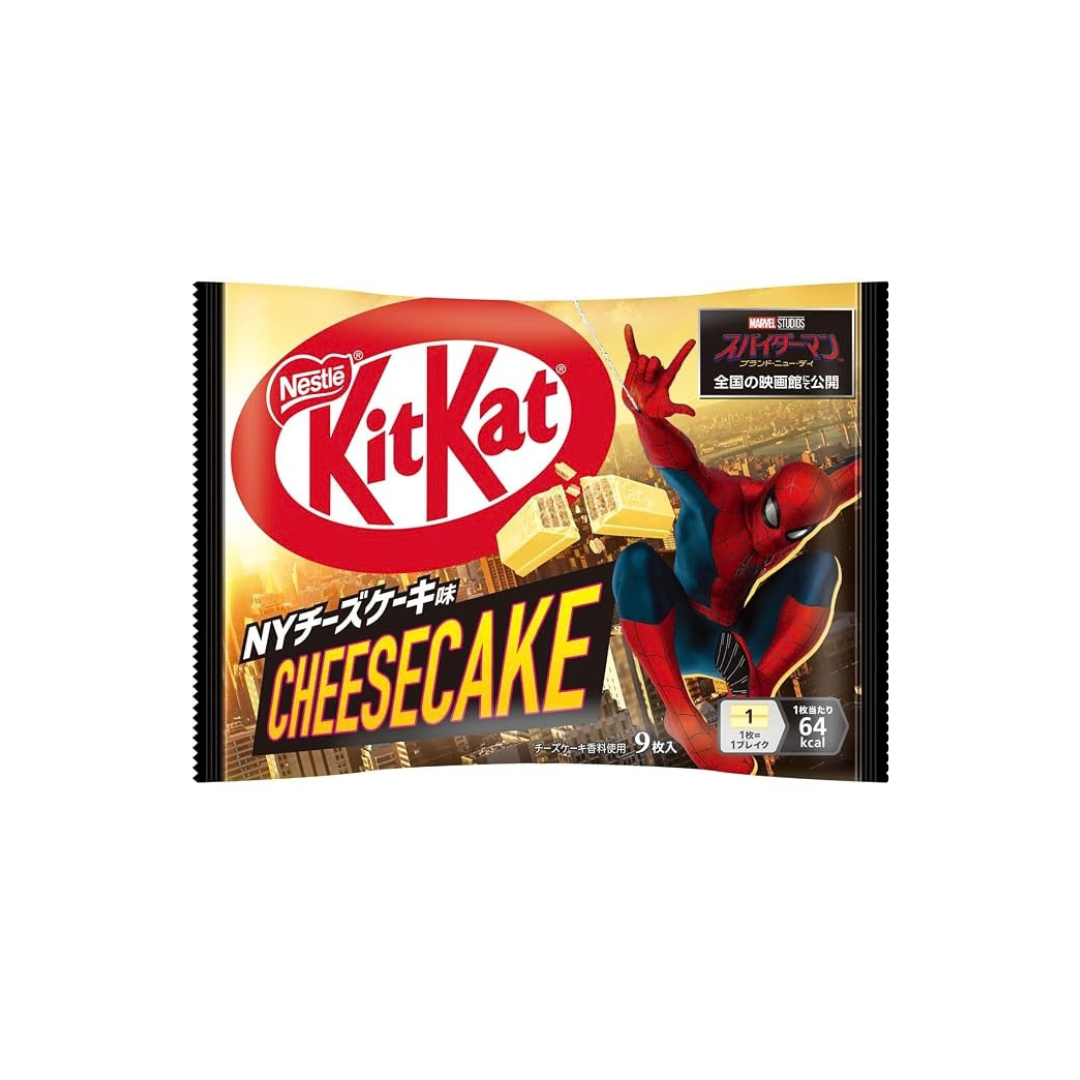 KitKat New York Cheesecake (Spiderman edition)
