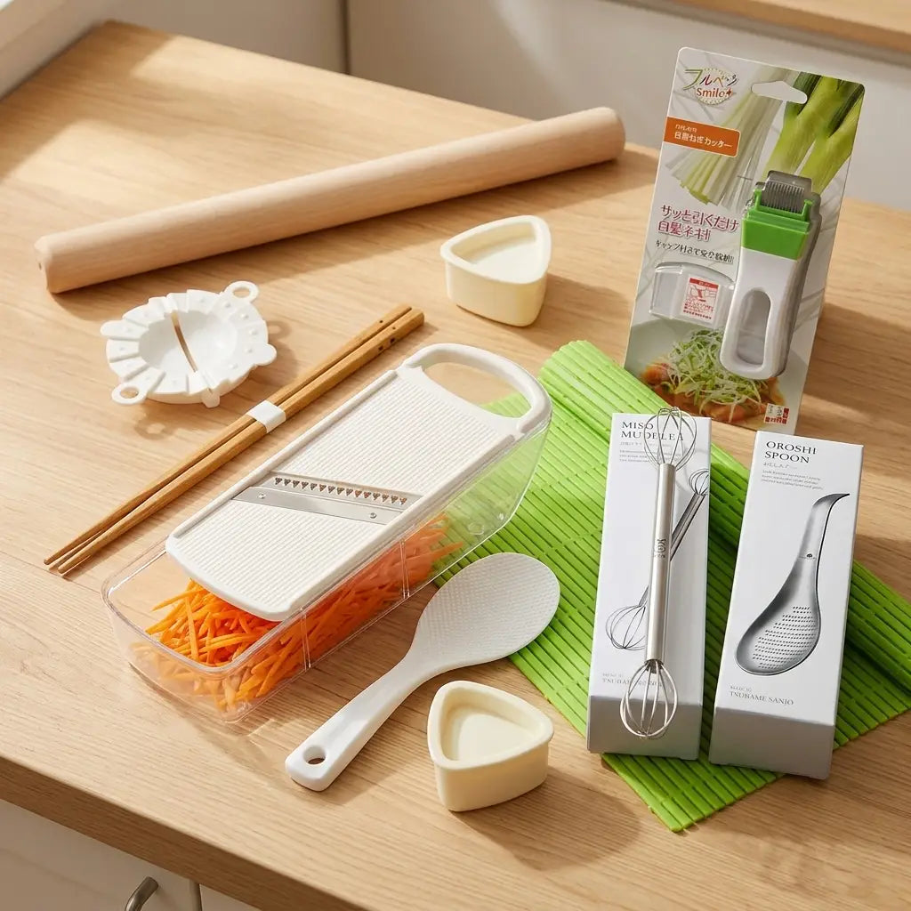 Utensilios de cocina japoneses esenciales