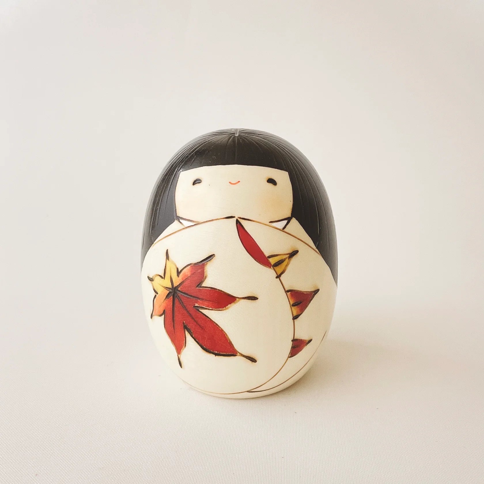 Kokeshi Holzpuppe | Herbst 