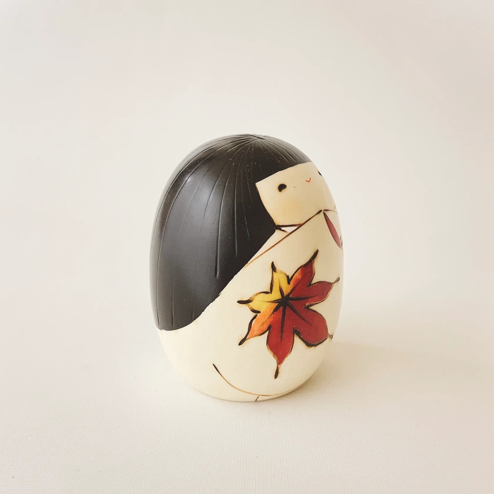 Kokeshi Holzpuppe | Herbst 