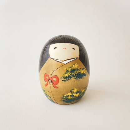 Kokeshi Wood Doll | Spring