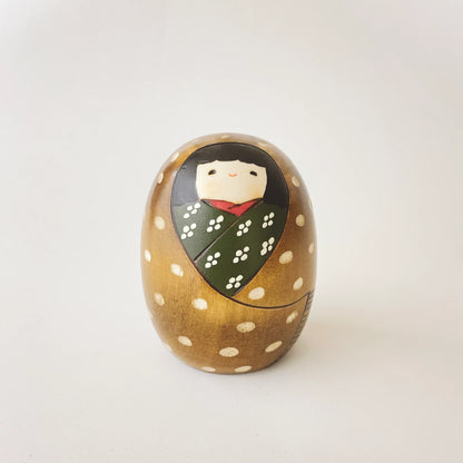 Kokeshi Wood Doll | Winter