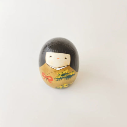 Kokeshi Wood Doll | Spring