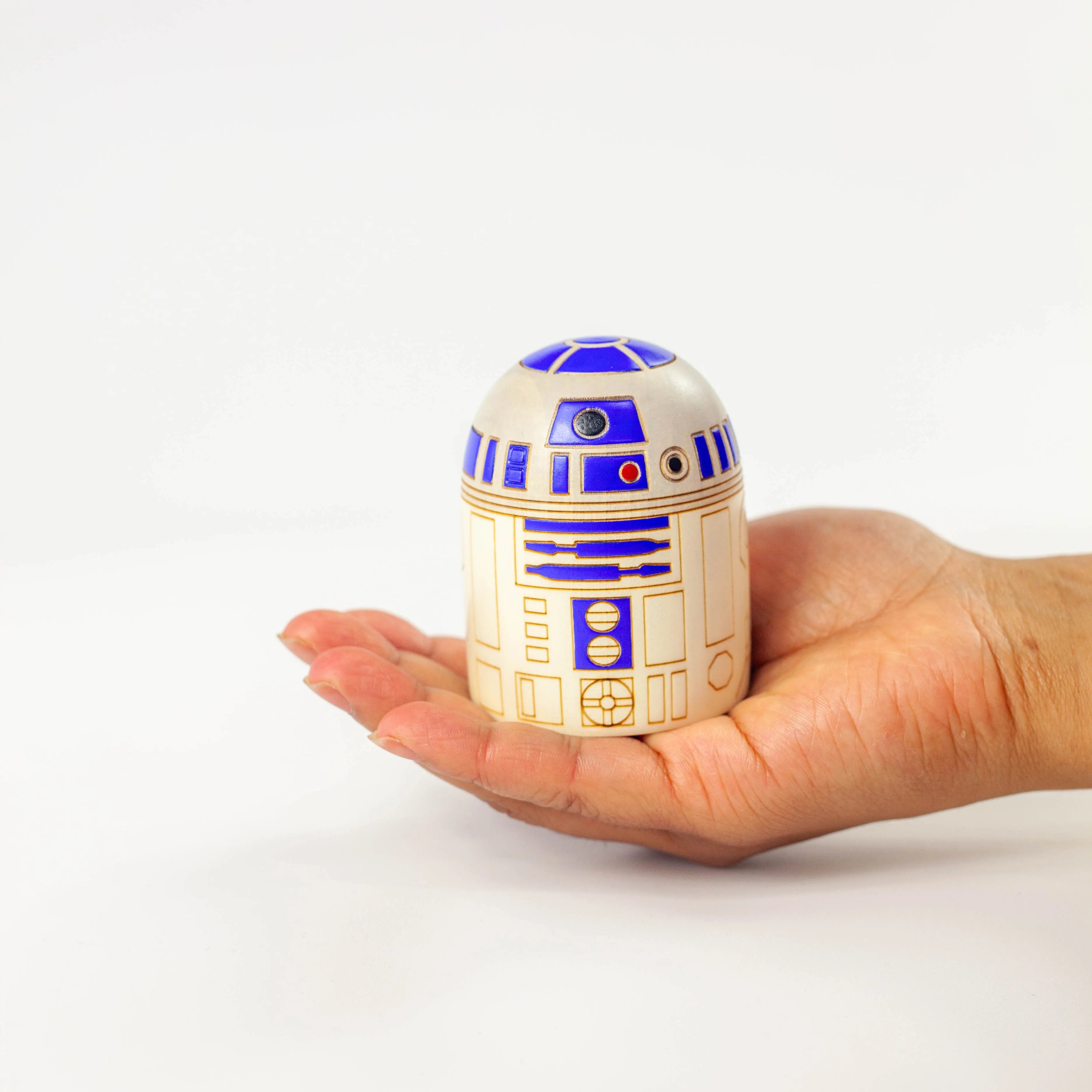Muñeca de madera Kokeshi de Star Wars | BB-8 