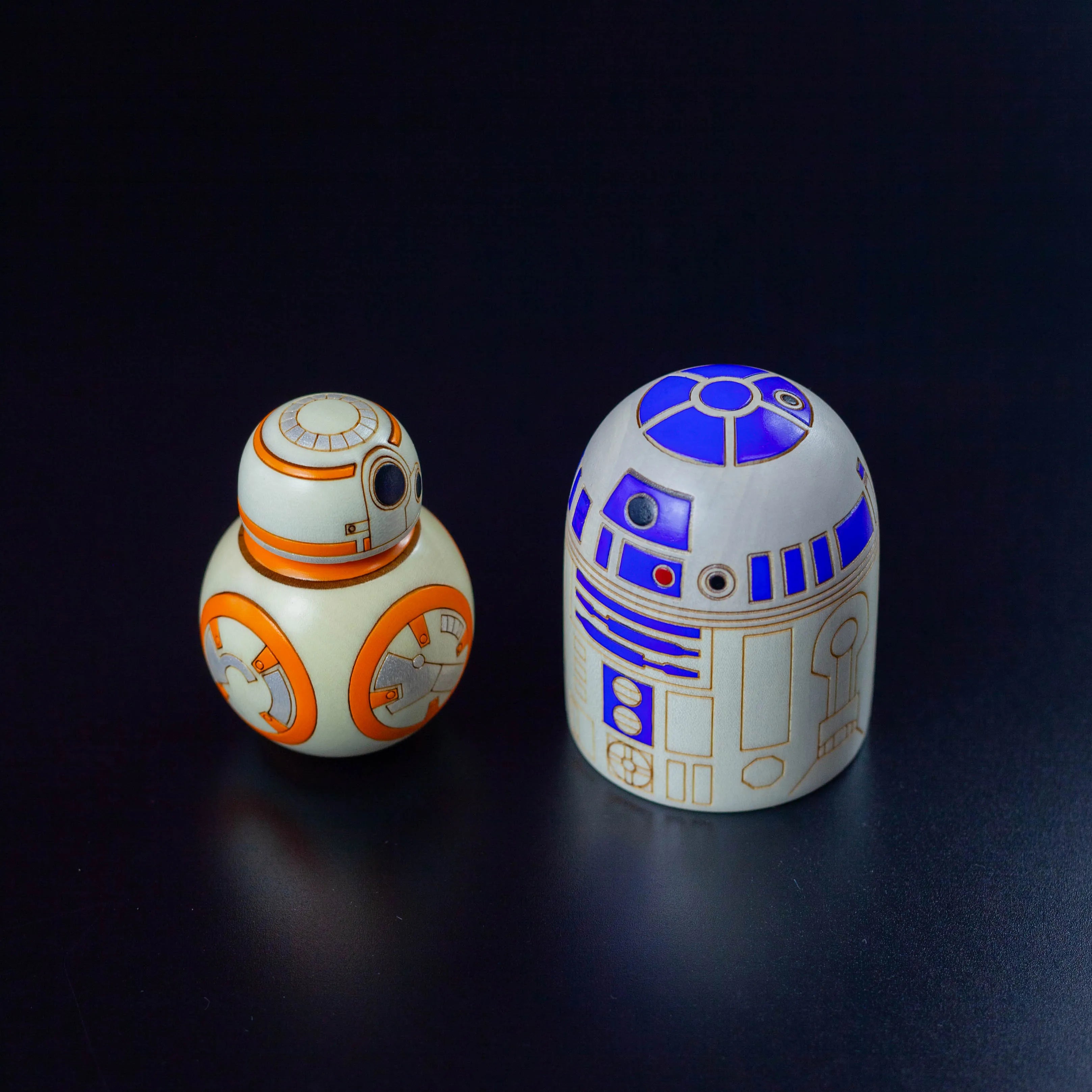 Kokeshi Wood Doll | Star Wars Droids