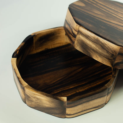 Miyama Octagonal Bento 344 | Kurokaki